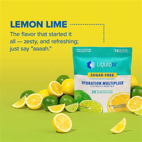 Snapklik.com : Liquid IV Hydration Multiplier Sugar-Free - Lemon Lime ...