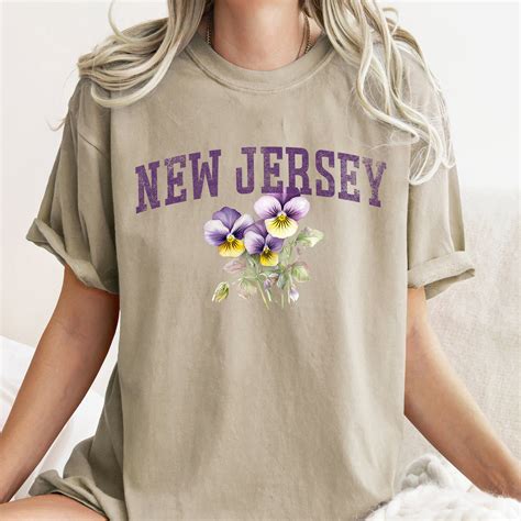 New Jersey State Flower Tshirt | Comfort Colors | Refinery Number One