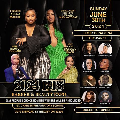 BTS Barber & Beauty Expo , St. Charles Preparatory School, Columbus, 30 ...