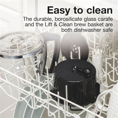 Proctor Silex 12-Cup Programmable Drip Coffee Maker with Automatic Shut ...