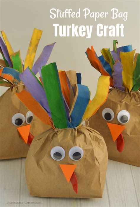 Paper bag turkey – Artofit