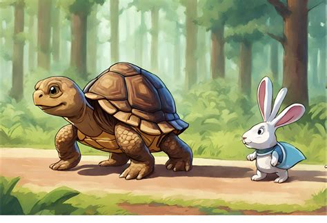 "Slow and Steady Wins: The Tale of the Tortoise and the Rabbit"