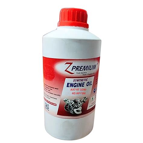 Advance AX7 4T 10W-40 API SM Synthetic Motorbike Oil 1L – Jaibros