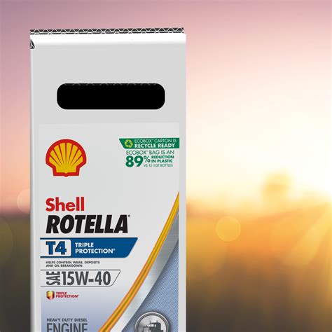 Buy Shell Rotella T4 Triple Protection 15W-40 Diesel Motor Oil, 3 ...