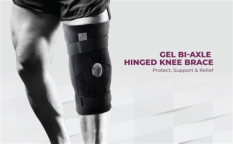 Buy Flamingo Gel Bi-Axle Hinged Knee Brace with Open Patella for Joint ...