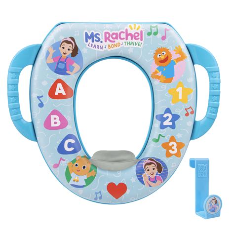 Ms. Rachel Soft Potty Seat for Kids with Easy Grip Handles and Splash ...