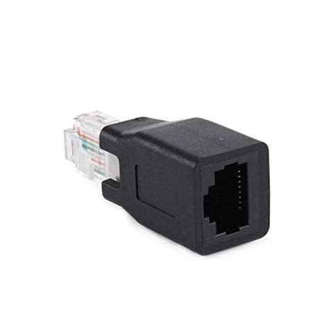 Eatech RJ45 CAT 6 5 5E Male to Female Ethernet Network Cable Convert ...