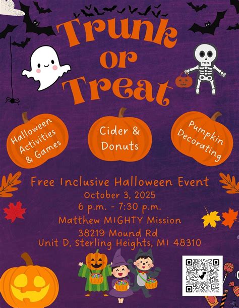Inclusive Treat or Treat , 38257 Mound Rd, Bldg D Suite 200, Sterling ...