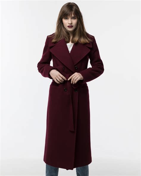 Burgundy Womens Winter Coat Sale Online | bellvalefarms.com