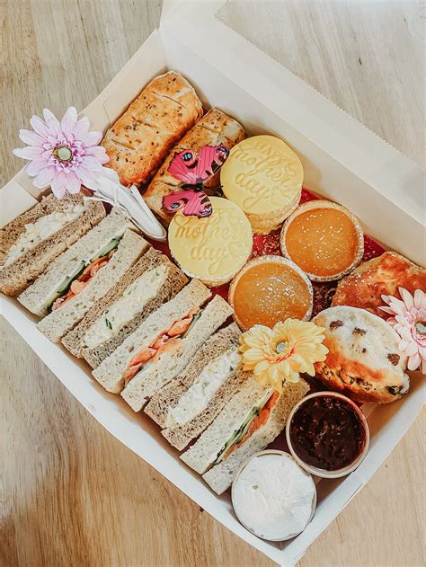 Mothers Day Afternoon Tea Delivery Nuneaton — Rhubarb & Mustard