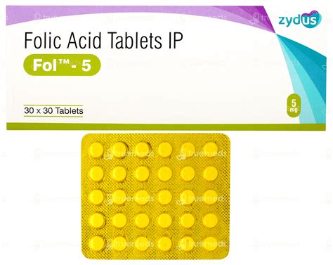 Fol 5 Tablet: Uses, Side Effects, Price & Substitutes