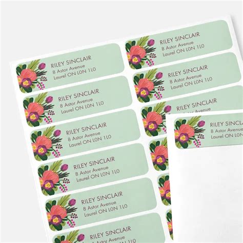 Print Return Address Labels 的图像结果
