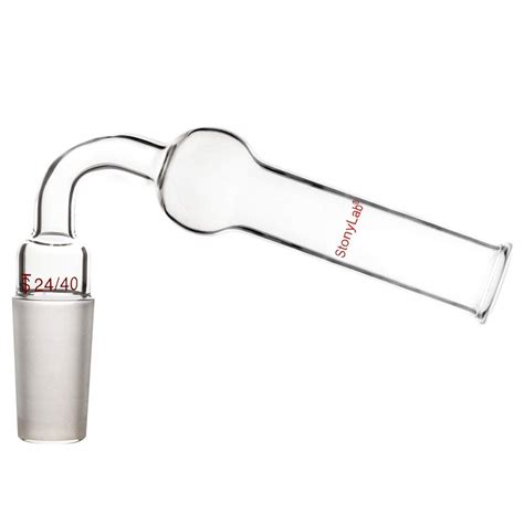 Buy stonylab Glass 75 Degrees Drying Tube, Borosilicate Glass Bent ...