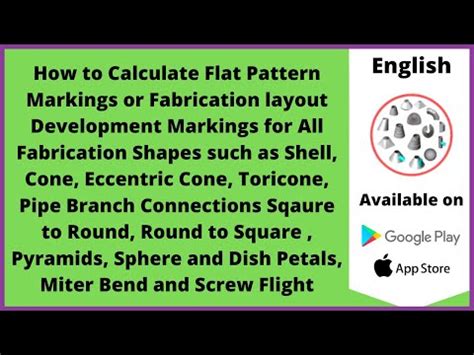 Fabrication Flat Pattern Layout Calculation App By Let'sFab