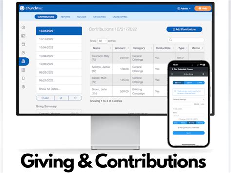 ChurchTrac Price, Features, Reviews & Ratings - Capterra India