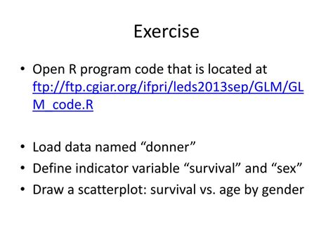 Generalized linear model Introduction 的图像结果