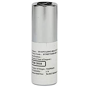 STANLEY STMT73205-8B 1/4-inch 11mm Chrome Vanadium Steel 6 Point Deep ...