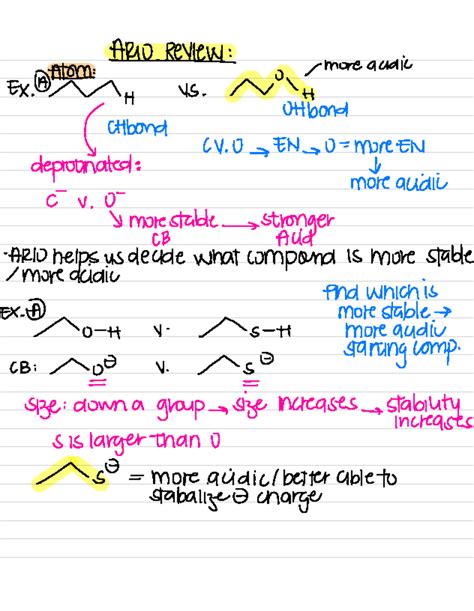 Organic Chemistry: Understanding ARIO Stability Rules and Concepts ...