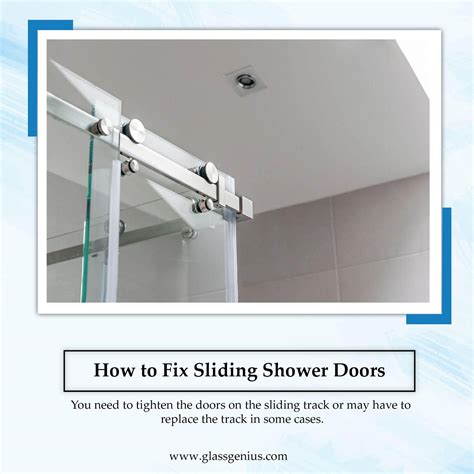 Glass Shower Door Uneven