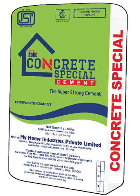 Solid Concrete Special Cement by Maha Cement