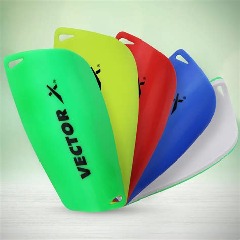 VECTOR X Invader Shin Guard in Assorted Colours Pack of 4 Football Shi ...
