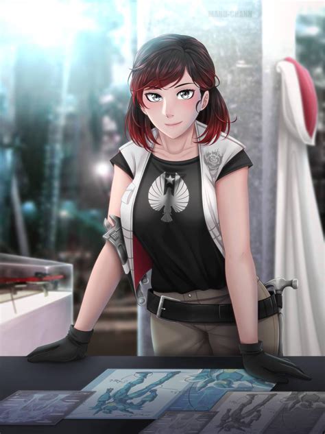 Patreon Portrait: Summer Rose by ManunuArt. : r/RWBY