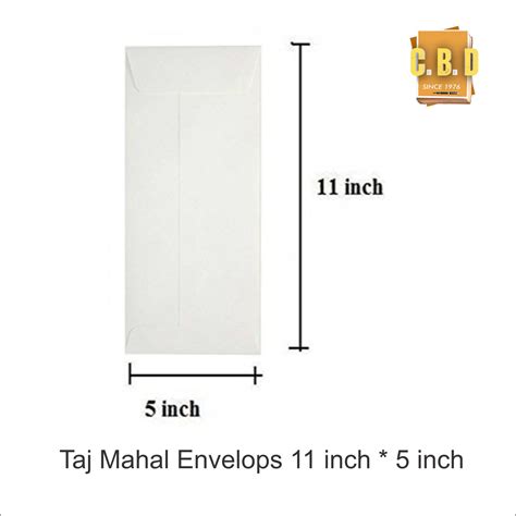 Tajmahal Envelope 11 X 5 – Chauhan Book Depot