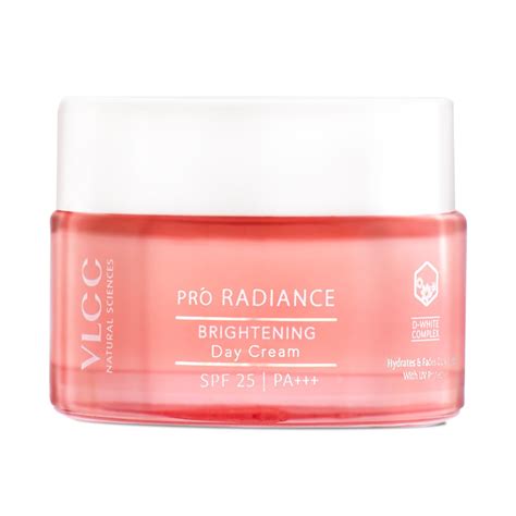 VLCC Pro Radiance Skin Brightening Day Cream SPF 25 PA +++ - 50g For ...