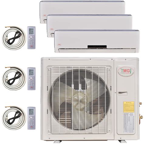 3 Zone Multi Zone Mini Split Ductless Air Conditione Tri Zone 9000 9000 ...