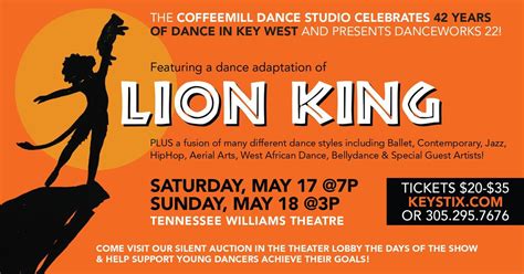 DanceWorks 22! Featuring a dance adaptation of Lion King PLUS a fusion ...
