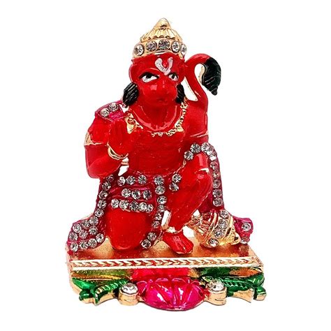 Buy ART N HUB Lord Hanuman Idol Pooja Mandir Home Decor God Statue Gift ...