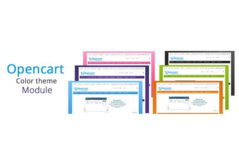 Opencart - Multicolor Opencart Theme