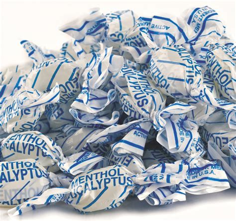 Menthol Eucalyptus Cough Drops - Wrapped Candy - Nuts.com