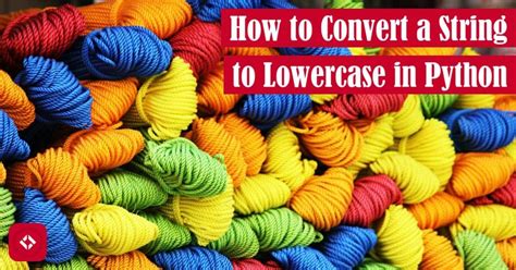 Image result for Write a Python Programto Convert a Given String into Lower Case