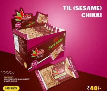 Til Chikki Manufacturer,Wholesale Til Chikki Supplier from Navsari India