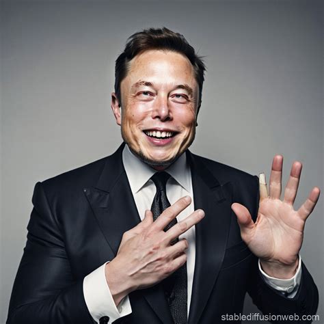 Elon Musk Evil Smile Manipulating Someone | Stable Diffusion Online