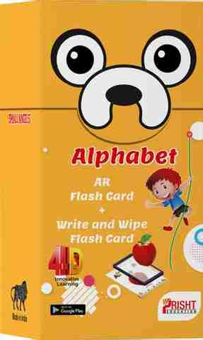 ALPHABET AR FLASH CARD + WRITE AND WIPE FLASH CARD: Buy ALPHABET AR ...