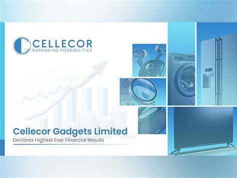 Cellecor Gadgets Reports Highest-Ever Half-Yearly Sales of Rs 425 ...
