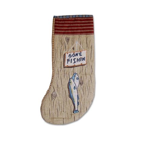 Buy Patch Magic Gone Fishing Stocking, 8-Inch by 21-Inch Online at Low ...