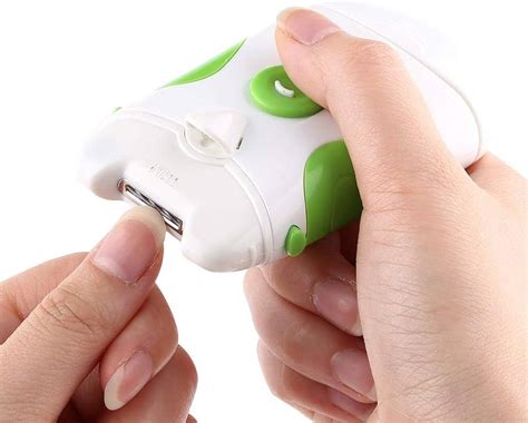 Electric Nail Trimmer, Professional Safe Electric Nail Trimmer Dual-use ...