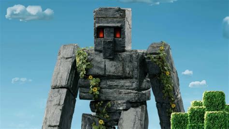 Download Minecraft Movie Iron Golem Wallpaper | Wallpapers.com