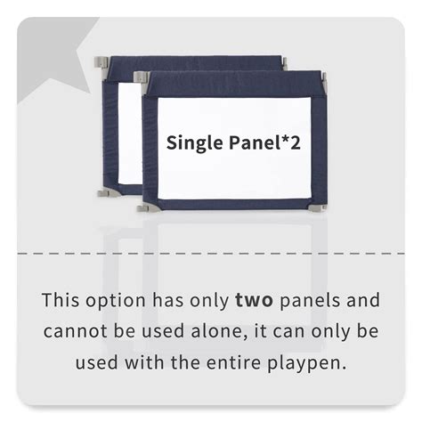 Buy Two Panels to Extend The Doradotey Playpen, Deep Grey 92.5cm Online ...