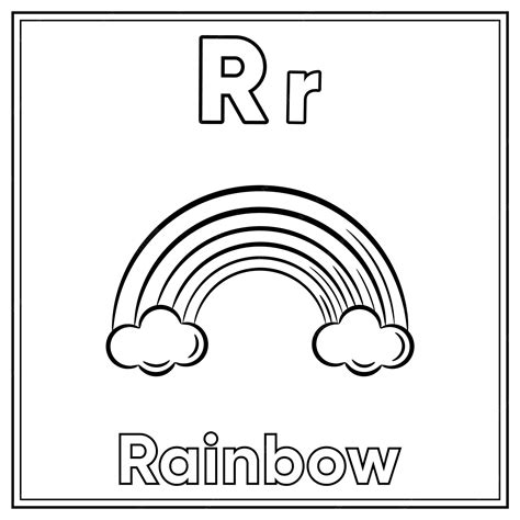 Alphabet R Drawing