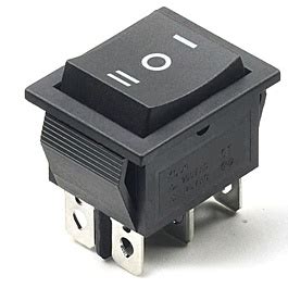 Probots ProMax Rocker Switch DPDT Momentary for DC Motor Direction ...