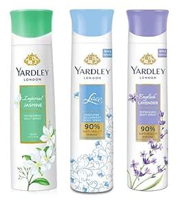 Buy Yardley London Jasmine Lace & English Lavender Deo Perfume Body ...