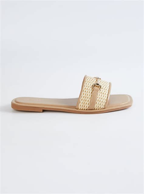 Buy Women Woven Flats with Metal Upper Online at just Rs. 799.0 ...