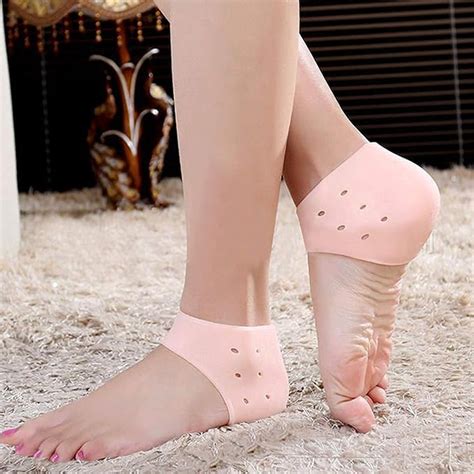 Kgeorix Silicone Heel Protectors,Heel Cups,Gel Heel Cushion,Plantar ...
