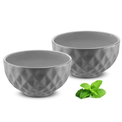 Buy URBAN APPEAL Ceramic Bowls, 500 ML Prism Handcrafted (Assorted ...