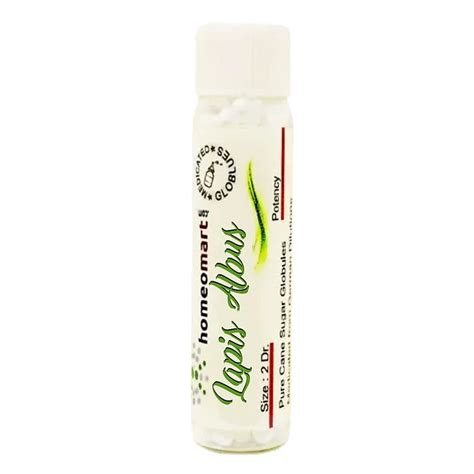 Buy Lapis Albus Homeopathy 2 Dram Pellets 6C, 30C, 200C, 1M, 10M ...