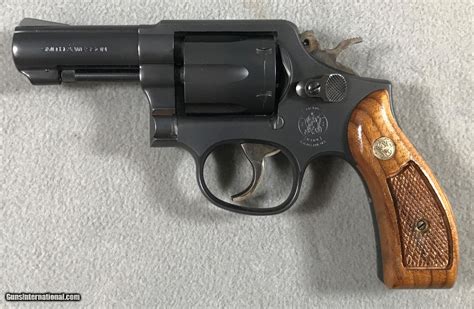 SMITH & WESSON, MODEL 10-8, .38 SPECIAL, 3" BARREL, ROUND BUTT, WITH ...